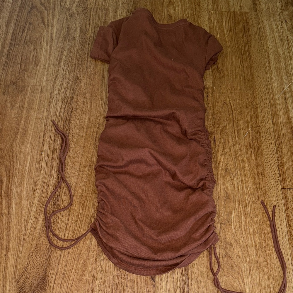 Zara Brown Mini Dress - Picture 4 of 4